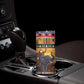 Afro Christmas in Kenya Safari Skinny Tumbler Black Santa Riding Elephant - African Pride