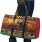 Kenya Safari Christmas Travel Bag Black Santa Riding Elephant - Heri ya Krismasi