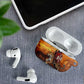 Kenya Safari Christmas AirPods Case Black Santa Riding Leopards - Heri ya Krismasi