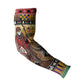 Kenya Safari Christmas Arm Sleeves Black Santa Riding Leopards - Heri ya Krismasi