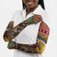 Kenya Safari Christmas Arm Sleeves Black Santa Riding Leopards - Heri ya Krismasi