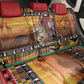 Afro Christmas in Kenya Safari Back Car Seat Cover Black Santa Riding Leopards - African Pride