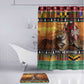 Kenya Safari Christmas Bathroom Set Black Santa Riding Leopards - Heri ya Krismasi