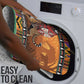 Kenya Safari Christmas Bathroom Set Black Santa Riding Leopards - Heri ya Krismasi