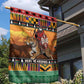 Afro Christmas in Kenya Safari Garden Flag Black Santa Riding Leopards - African Pride