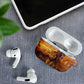 Kenya Safari Christmas AirPods Case Black Santa Riding Lion - Heri ya Krismasi