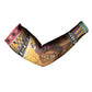 Kenya Safari Christmas Arm Sleeves Black Santa Riding Lion - Heri ya Krismasi