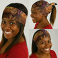 Afro Christmas in Kenya Safari Neck Gaiter Black Santa Riding Lion - African Pride