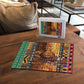 Kenya Safari Christmas Puzzle Black Santa Riding Lion - Heri ya Krismasi
