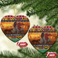 Afro Christmas in Kenya Safari Ceramic Ornament Black Santa Riding Rhinoceros - African Pride
