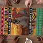 Kenya Safari Christmas Puzzle Black Santa Riding Rhinoceros - Heri ya Krismasi