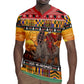 Afro Christmas in Kenya Safari Rugby Jersey Black Santa Riding Rhinoceros - African Pride
