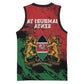 Jamhuri Ya Kenya Basketball Jersey African Lion - Coat Of Arms - African Pride