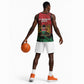 Jamhuri Ya Kenya Basketball Jersey African Lion - Coat Of Arms - African Pride