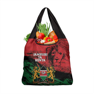 Jamhuri Ya Kenya Grocery Bag African Lion - Coat Of Arms