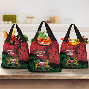 Jamhuri Ya Kenya Grocery Bag African Lion - Coat Of Arms