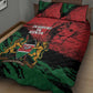 Jamhuri Ya Kenya Quilt Bed Set African Lion - Coat Of Arms