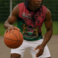 Jamhuri Ya Kenya Sleeveless Hoodie African Lion - Coat Of Arms - African Pride
