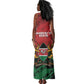 Jamhuri Ya Kenya Tank Maxi Dress African Lion - Coat Of Arms