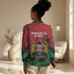 Jamhuri Ya Kenya Women Casual Shirt African Lion - Coat Of Arms LT15