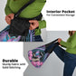 Personalised Kenya Lilac Breasted Roller Grocery Bag Orchid Flower - African Pattern