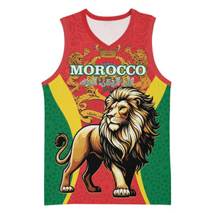 Personalised Morocco Basketball Jersey Barbary Lion - Proclamation Day - African Pride