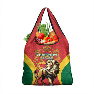 Personalised Morocco Grocery Bag Barbary Lion - Proclamation Day