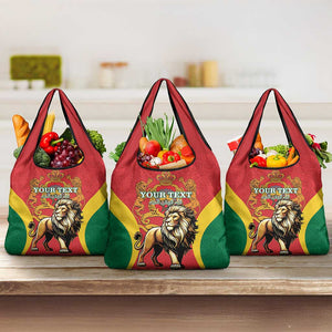 Personalised Morocco Grocery Bag Barbary Lion - Proclamation Day