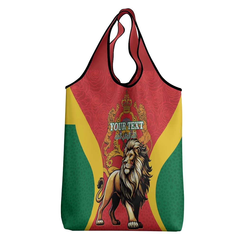 Personalised Morocco Grocery Bag Barbary Lion - Proclamation Day