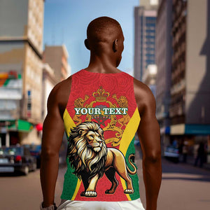 Personalised Morocco Men Tank Top Barbary Lion - Proclamation Day