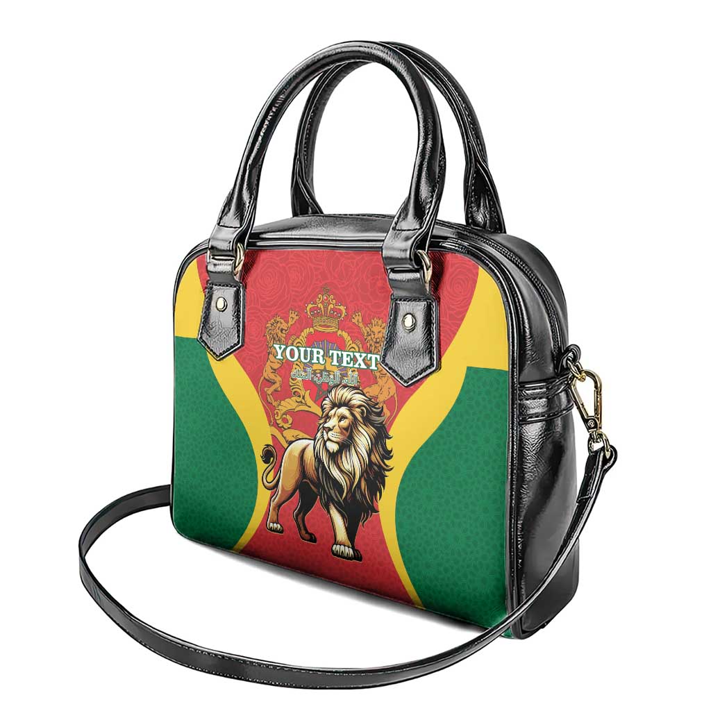 Personalised Morocco Shoulder Handbag Barbary Lion - Proclamation Day
