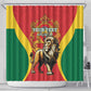 Personalised Morocco Shower Curtain Barbary Lion - Proclamation Day