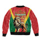 Personalised Morocco Sleeve Zip Bomber Jacket Barbary Lion - Proclamation Day