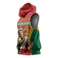 Personalised Morocco Sleeveless Hoodie Barbary Lion - Proclamation Day - African Pride