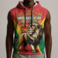 Personalised Morocco Sleeveless Hoodie Barbary Lion - Proclamation Day - African Pride