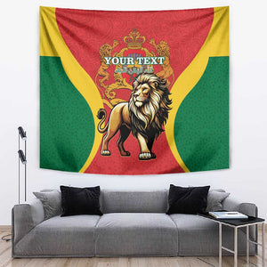 Personalised Morocco Tapestry Barbary Lion - Proclamation Day