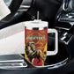 Personalised Morocco Tumbler With Handle Barbary Lion - Proclamation Day