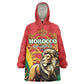 Personalised Morocco Wearable Blanket Hoodie Barbary Lion - Proclamation Day