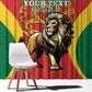 Personalised Morocco Window Curtain Barbary Lion - Proclamation Day
