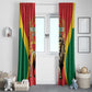 Personalised Morocco Window Curtain Barbary Lion - Proclamation Day