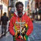 Personalised Morocco Zip Hoodie Barbary Lion - Proclamation Day