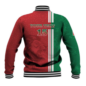 Custom Afro Morocco Football Baseball Jacket With Islamic Pattern