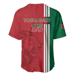Custom Afro Morocco Football Baseball Jersey With Islamic Pattern