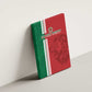 Custom Afro Morocco Football Canvas Wall Art With Islamic Pattern