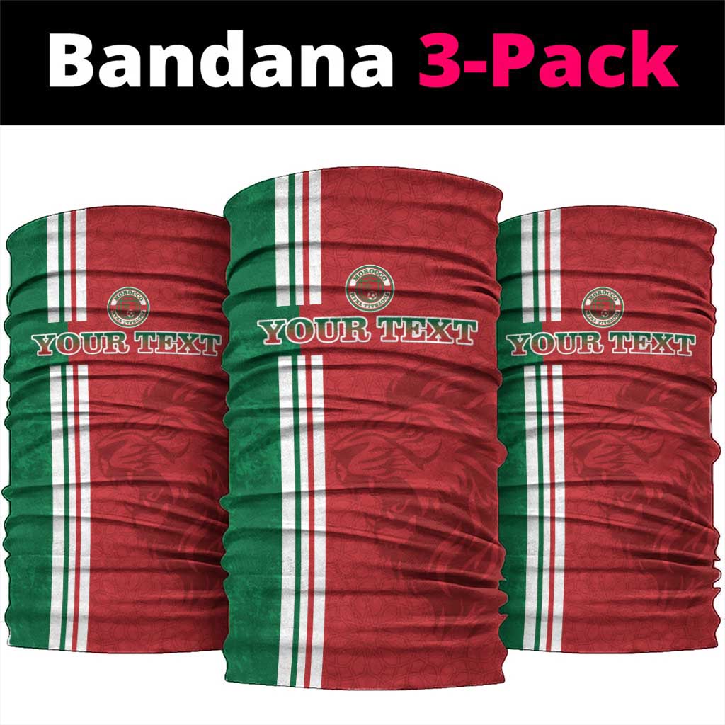 Afro Morocco Football Neck Gaiter With Islamic Pattern - African Pride