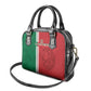 Custom Afro Morocco Football Shoulder Handbag With Islamic Pattern