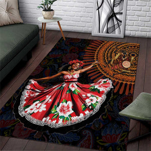 Ladies Sega Dance Area Rug Paisley Mix African Pattern