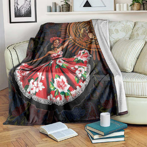 Ladies Sega Dance Blanket Paisley Mix African Pattern