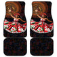 Ladies Sega Dance Car Mats Paisley Mix African Pattern