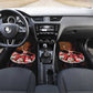 Ladies Sega Dance Car Mats Paisley Mix African Pattern